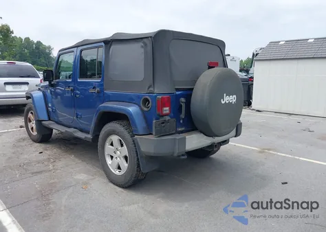 2010 Jeep Wrangler Unlimited Sahara z USA, uszkodzony, nr VIN 1J4BA5H1XAL196622